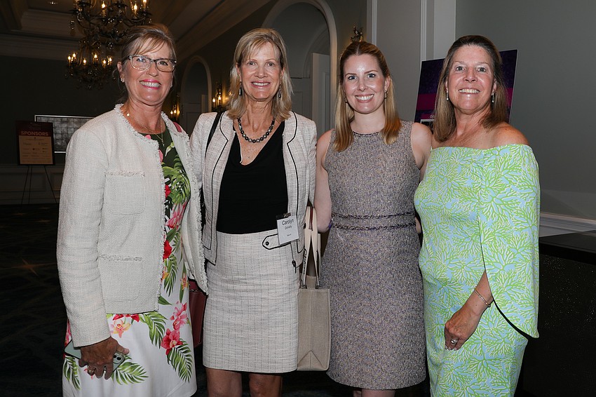 Julie McGue, Carolyn Donnelly, Nicole Cromie and Joanne Christie