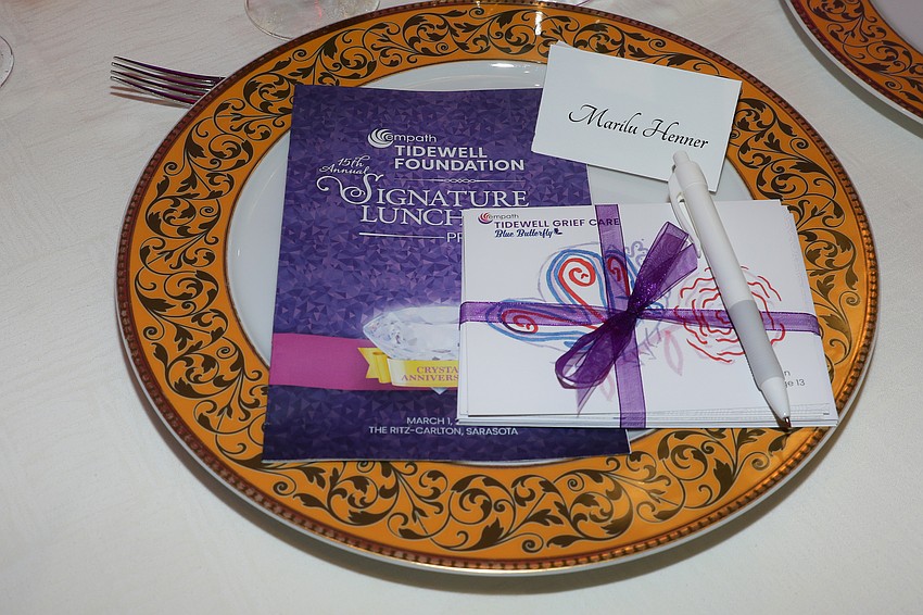 Empath Tidewell Foundation held its 15th annual Signature Luncheon on March 1 at The Ritz-Carlton, Sarasota, with actress, health advocate, memory expert, and author Marilu Henner as the keynote speaker.