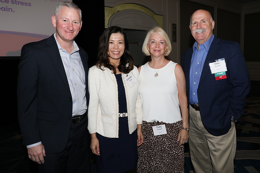 Steve and Chisako Spergl, Patty Murgolo and Michael Martella