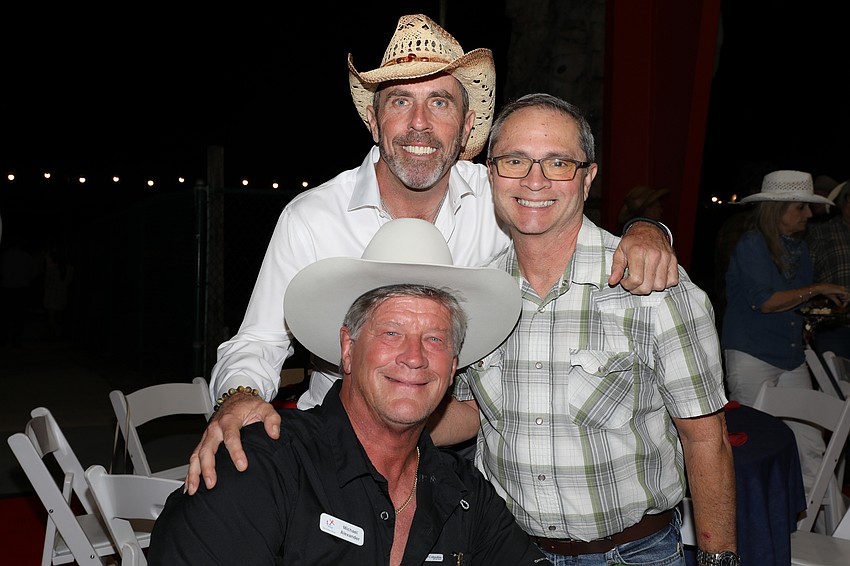 A 1976 graduate of Sarasota High, alumnus Mike Alexander joined the club in 1973, Kevin Carpenter (standing with hat), and at the age of 10, Rico Boeras joined the club in 1970.