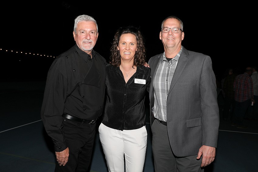 Tom Edwards, Erin Minor and John Walsh