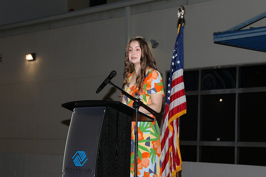 Bianca D. won Youth of the Year and now moves on to the Florida Sate Championships.