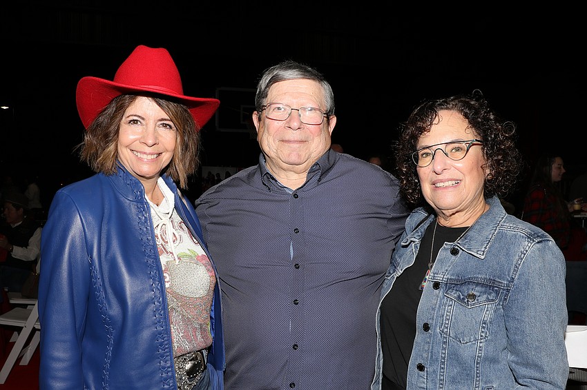 Debbie Shapiro with Steve and Cheryl Shapiro