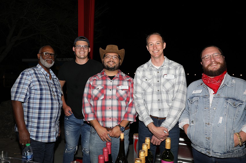 Marvin Austin, Trip Knapp, Drew Martinez, Travis McDowell and Jay Dictor