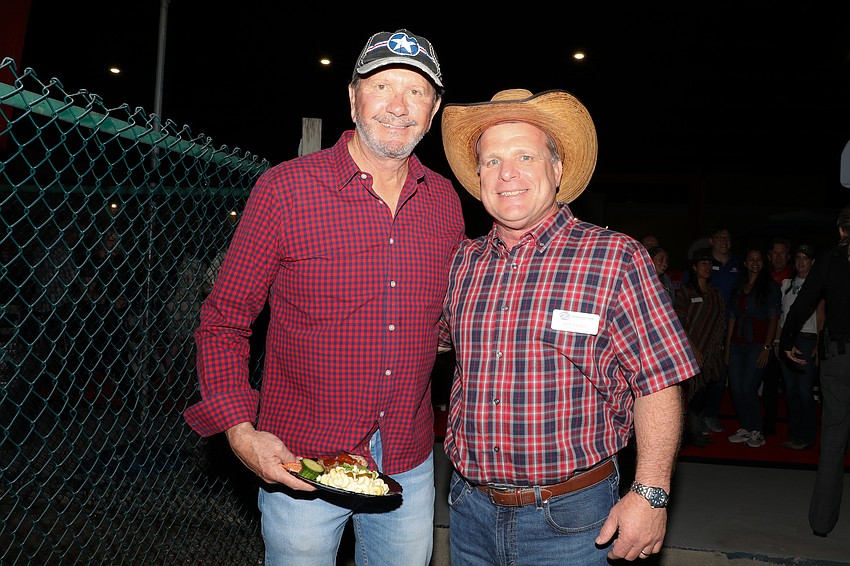 Lee Wetherington with President and CEO, Bill Sadlo