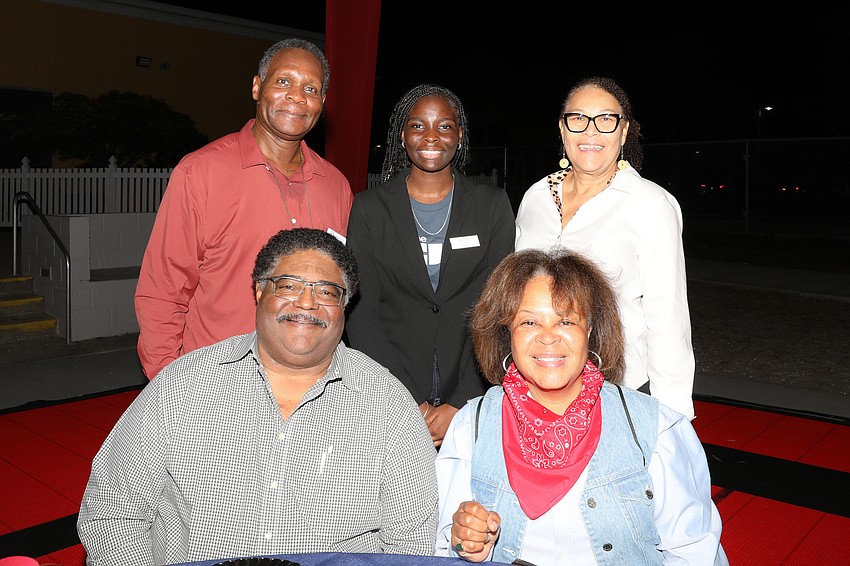 Joe and Dara Brooks, Ken Freeman, Nazaria D., and Patricia Freeman
