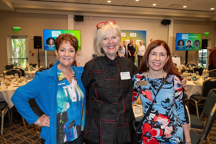 Patti Wertheimer, Terry Brackett and Nan Morgan