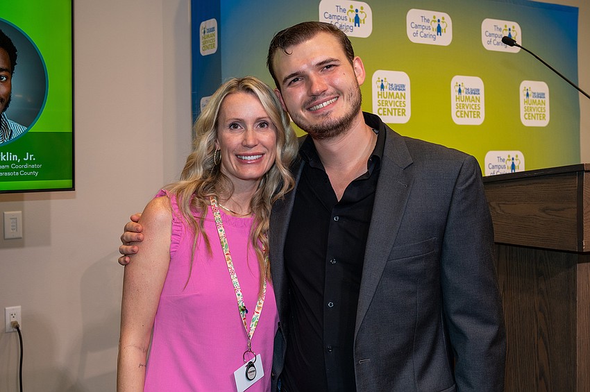 Dana LeBlanc and Connor Borden