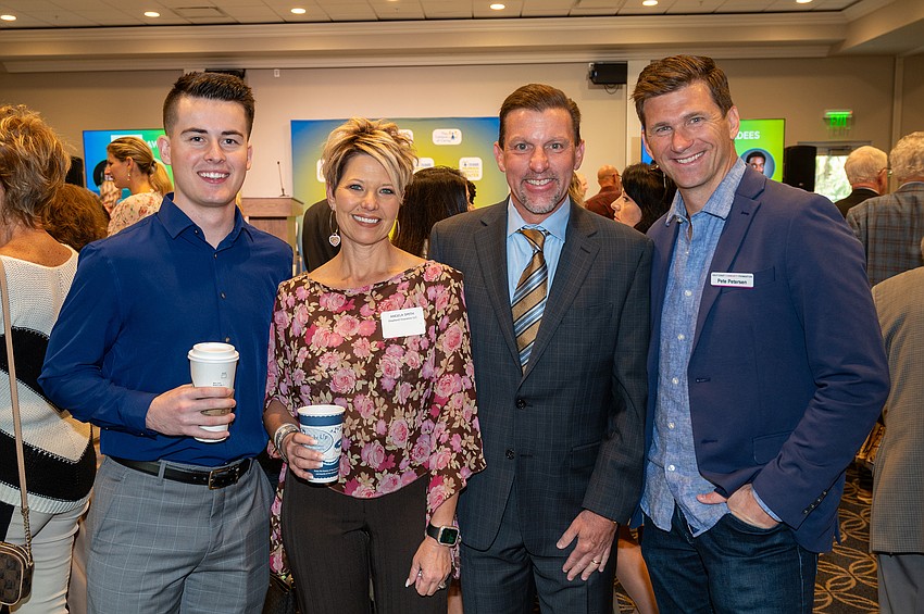 Drew Bishop, Angela Sonitl, Patrick Del Medico and Pete Petersen