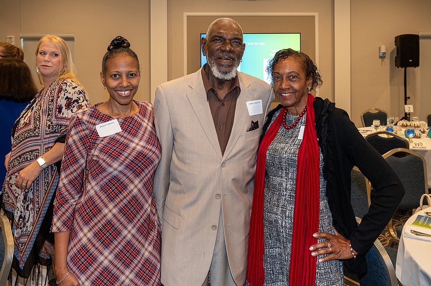 Bridget Sermon, Robert Singleton and Gwendolyn Sermon