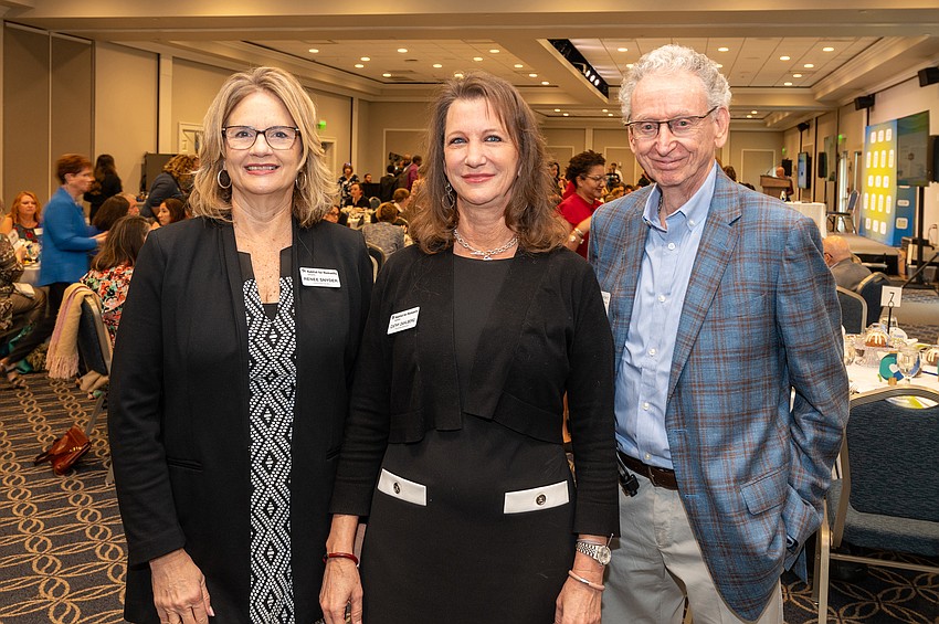 Renee Snyder, Cathy Dahlberg and Michael Markowitz