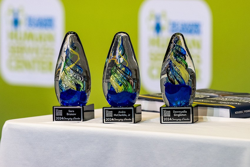 Three emerging leaders were recognized at the event.