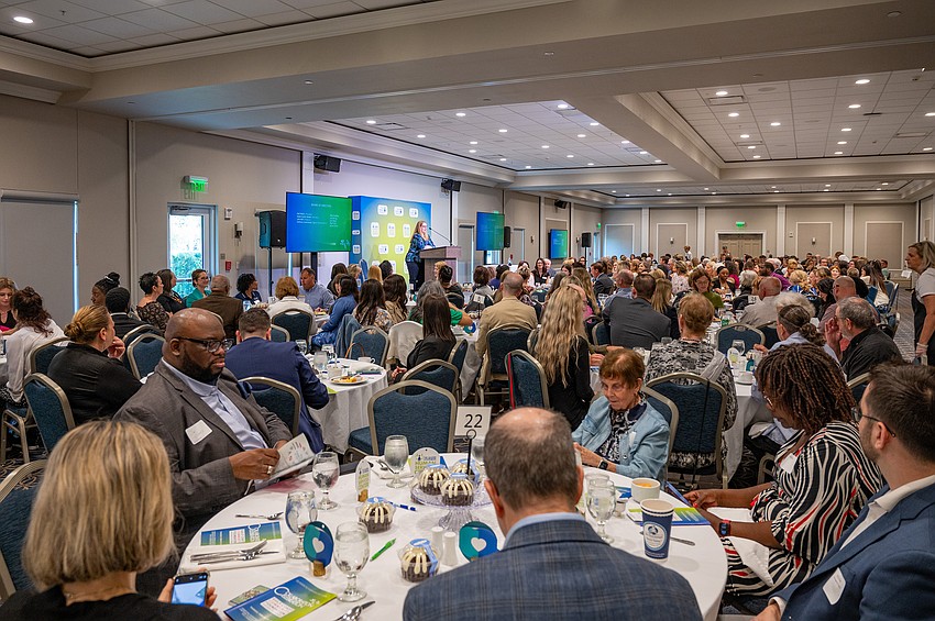 The Carlisle Inn was packed for Glasser/Schoenbaum's Collaboration Celebration.