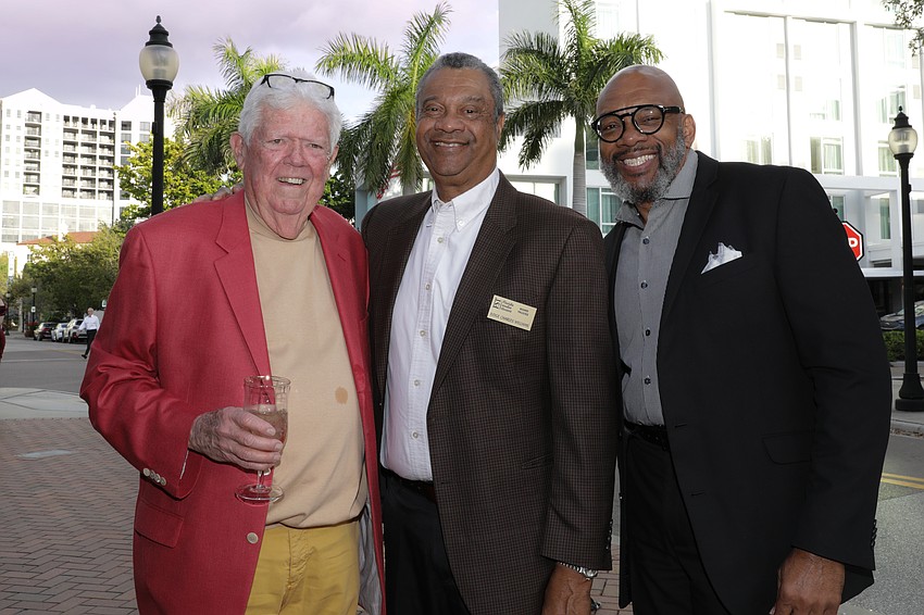 Bob Grady, Charles Williams and Trevor Harvey