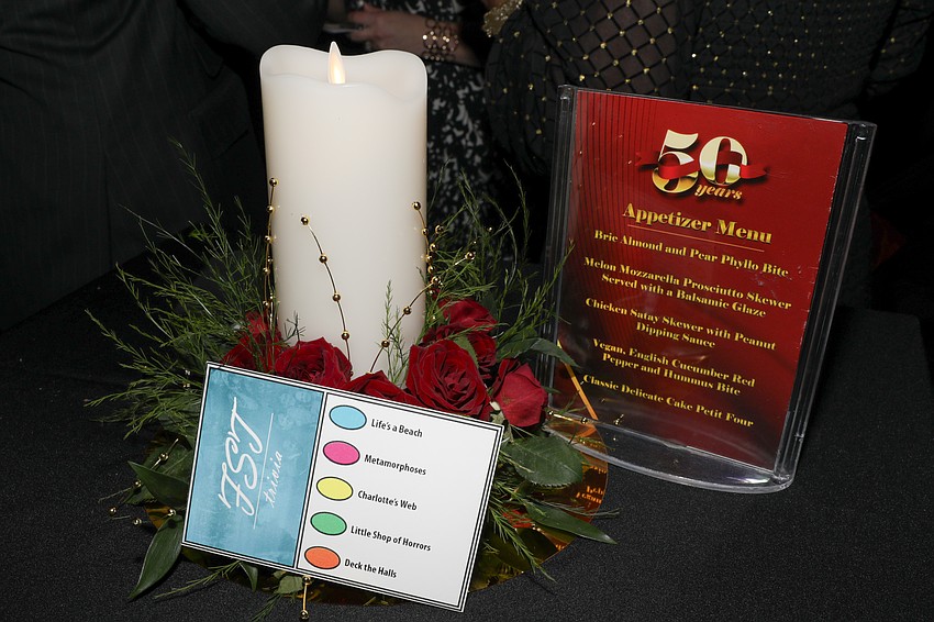 Florida Studio Theatre celebrated 50 years with a gala on March 4 at its venue with over 200 people in attendance.