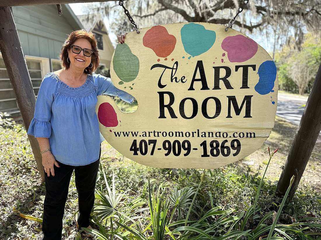 Linda Ziglar is the proud founder of The Art Room in downtown Windermere.
