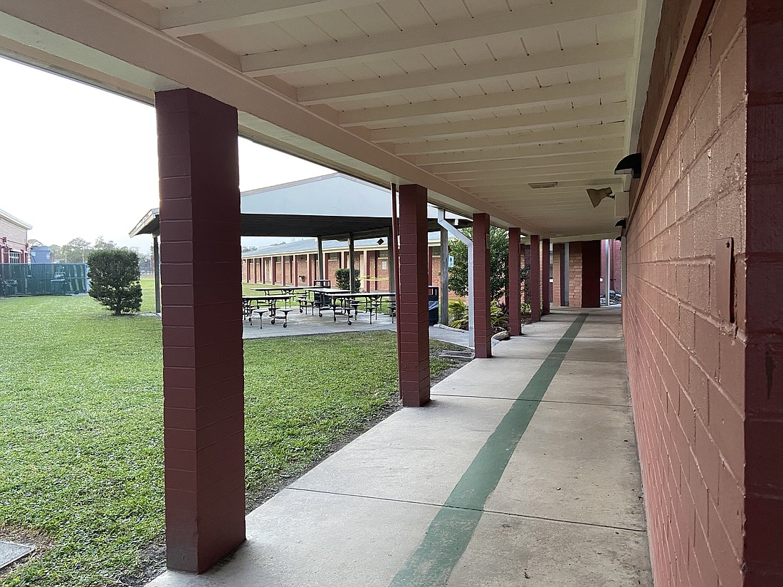 The district plans to demolish four buildings at Osceola after Tomoka Elementary moves out . File photo by Jarleene Almenas