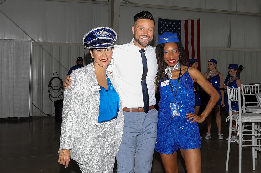 SCD Founder and Artist Director Leymis Bolanos-Wilmott, Matthew Ragas and Monessa Salley