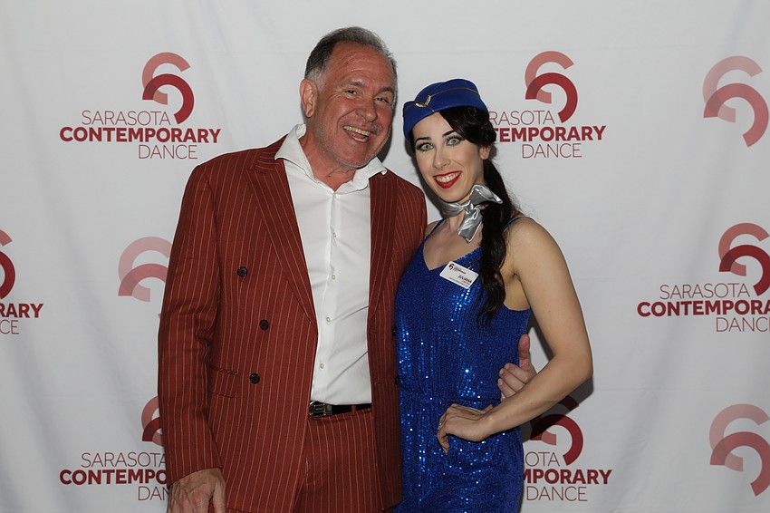 David Koffman and Juliana Cristina partner up for the dance competition.