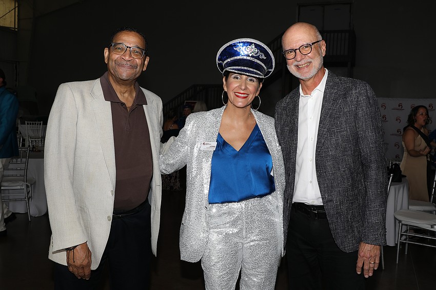 Ron Lewis, SCD Artistic Director Leymis Bolanos-Wilmott and Steve Miles