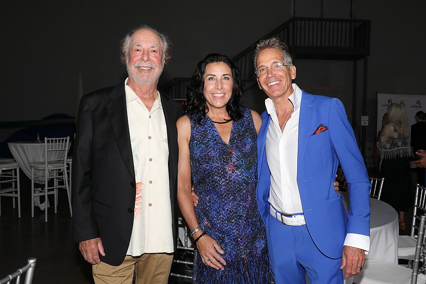 Allan Shugar with Jackie and Mark Brettingen