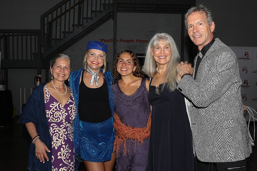 Lisa Faremouth, Melissa Rummel, Anna Weber, Vicki Chelf and James Jordan