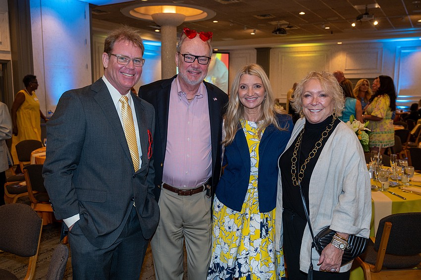 John LaCivita, Tom Koski, Fran LaCivita and Sherry Koski