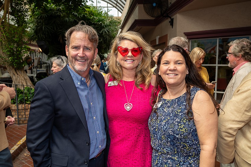Easterseals VP of Government Relations George Pfeiffer with Peggy Kronus and Ellen Snyder