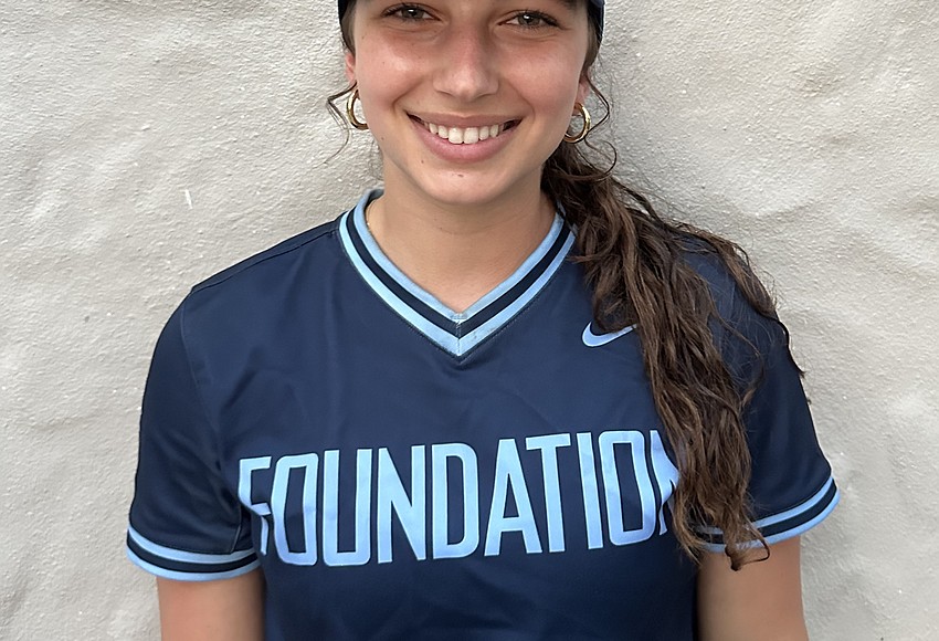 Athlete of the Week Kat Johnson, Foundation Academy softball West