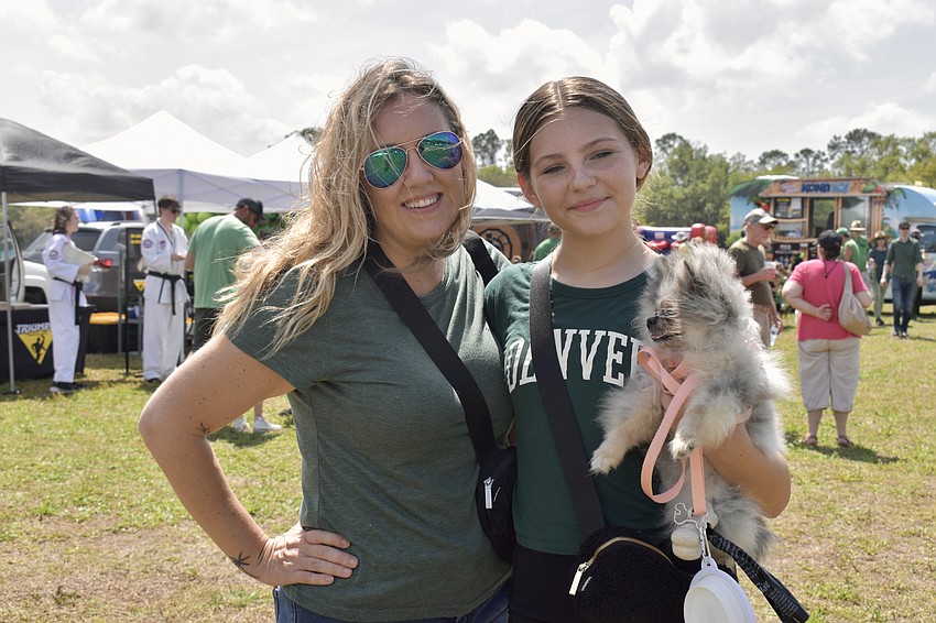 Katy and Ali Upton debate if 5-month-old Zoey is ready for the Lucky Dog Parade.