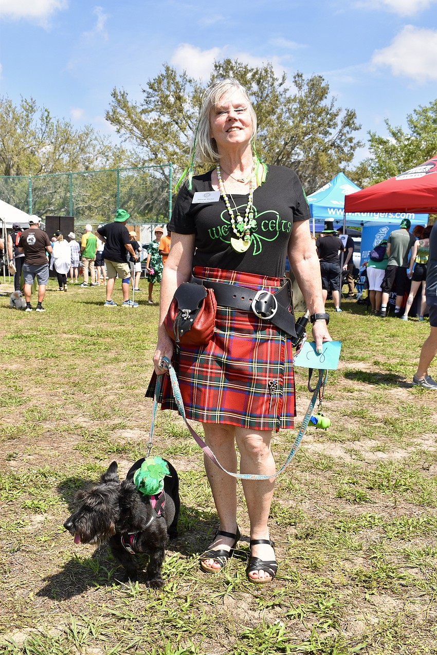 Parrish resident Deborah Decker is a member of the New World Celts.