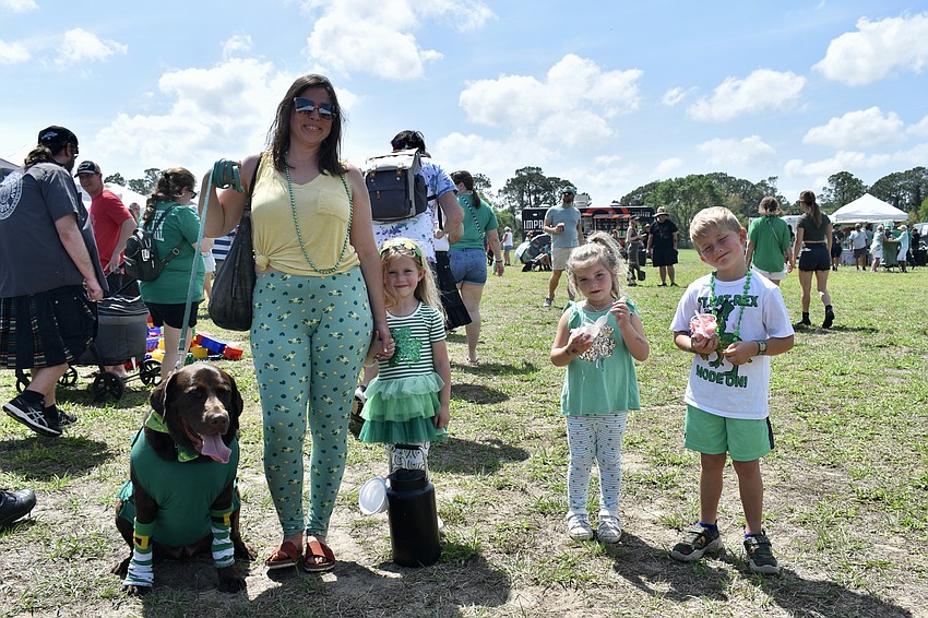 Zeus, Diana and Sienna Wolff are joined by Brooke and Liam Middleton.