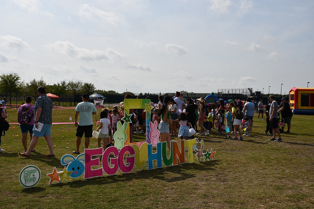 PHOTOS Windermere High NHS, PTSO host egg hunt for community families