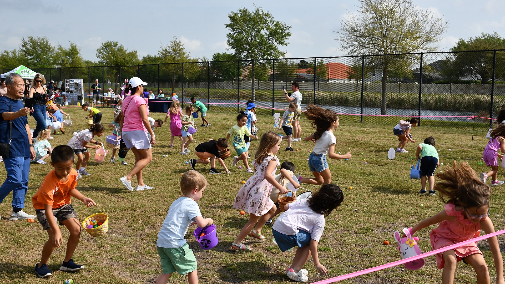 PHOTOS Windermere High NHS, PTSO host egg hunt for community families