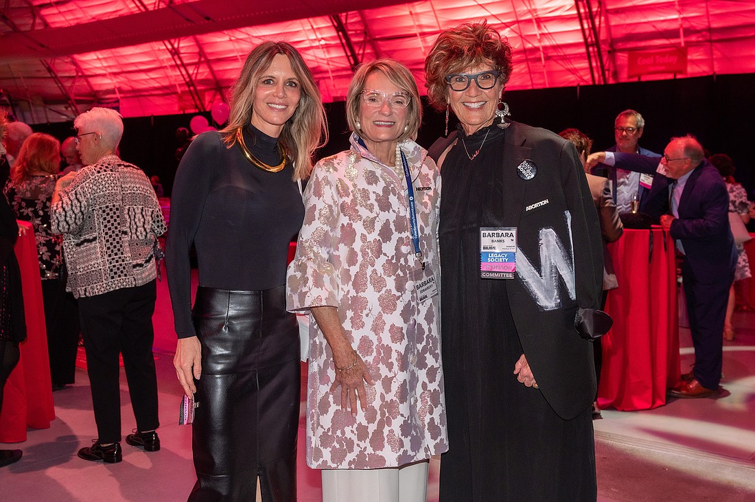 Lissa Murphy, CEO of Planned Parenthood of Southwest and Central Florida Barbara Zdravecky and Barbara Banks
