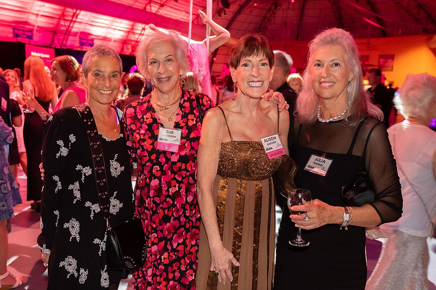 Nelle Miller, Sue Jacobson, Alison Gardner and Julia Frankel