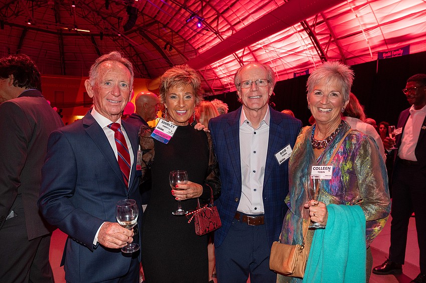 Aidan and Shirley Farrell and Bob and Colleen Tobin