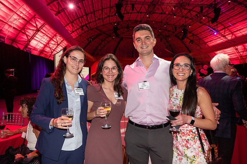 Manon Trasleau, Ariella Price, AJ Elliott and Marjorie Lipman
