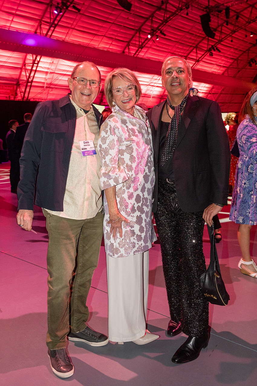 Dan Denton, Planned Parenthood CEO Barbara Zdravecky and Ramses Serrano
