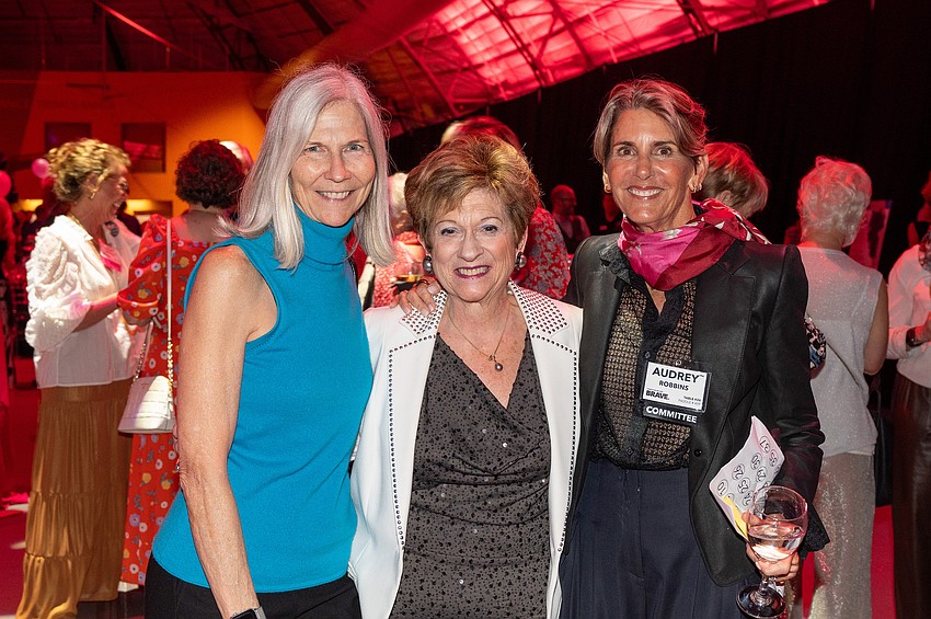 Susan Burns, Janice Zarro and Audrey Robbins