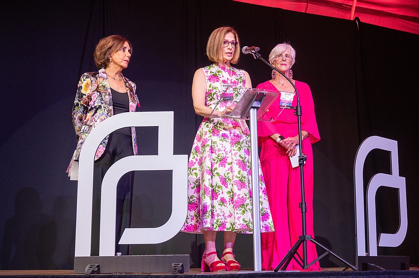 Event Co-Chairs Pam Brown, Sharon Patrice and Clare Segall