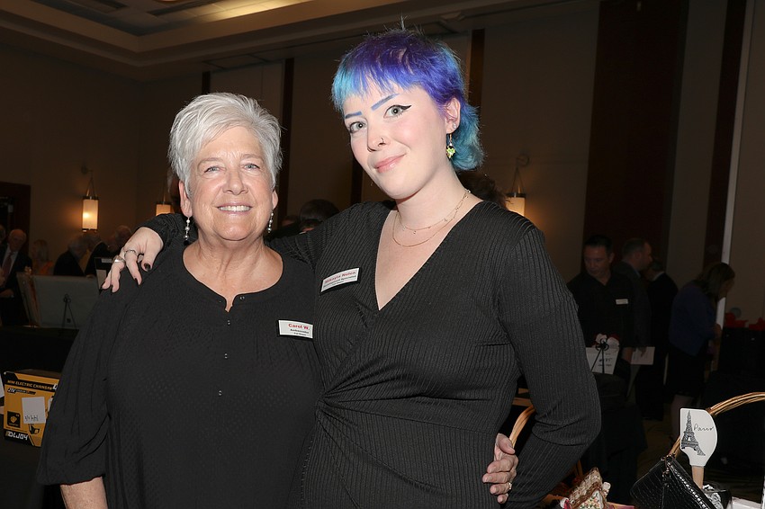 Volunteer Ambasador Carol Wise, and Developmental Specialist Mikayla Nolen