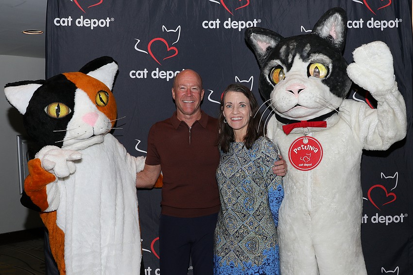 Callie, Tim and Perrin Matheis, and Callie