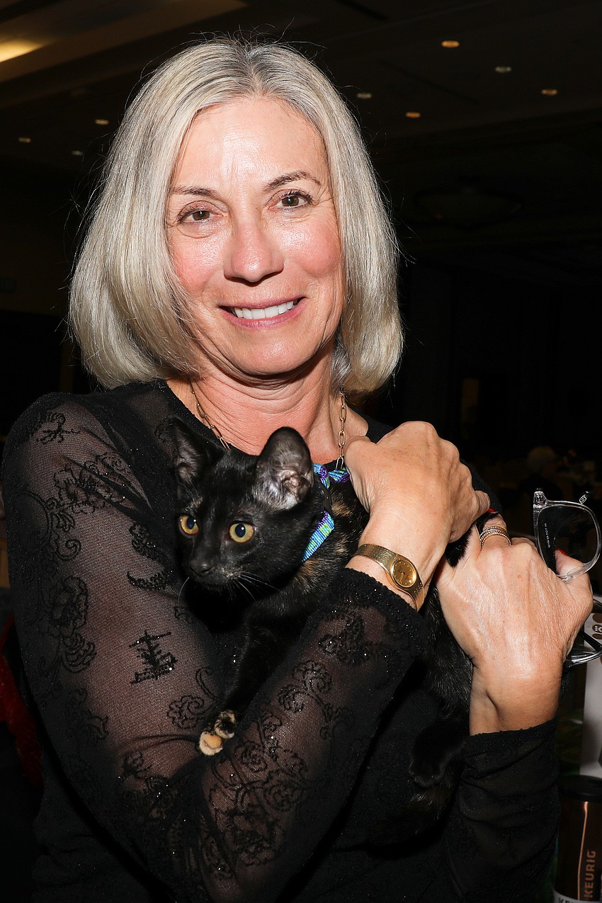 Cat Depot Executive Director Susan Harris and Ivy