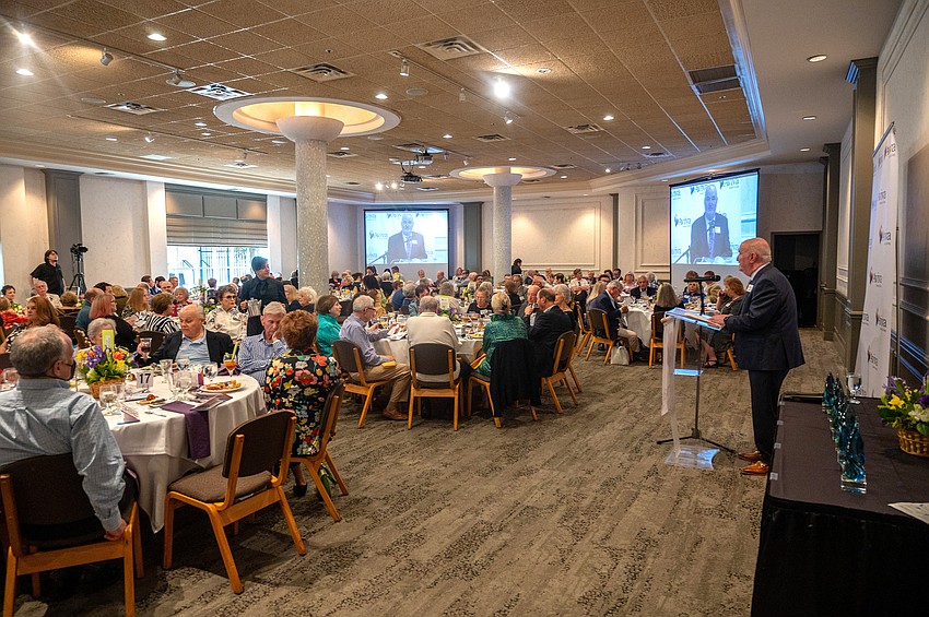 More than 250 guests attended the event to honor the eight individuals.