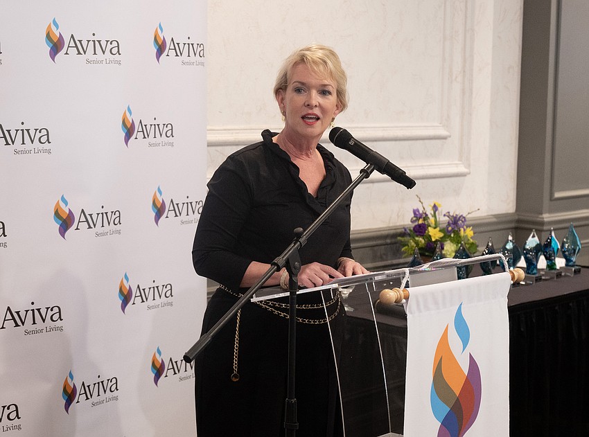 Veronica Brady gives the keynote address.