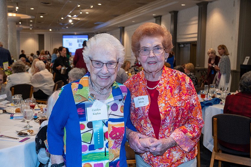 Carolyn Kaplan past Honoree and Sandy Klein