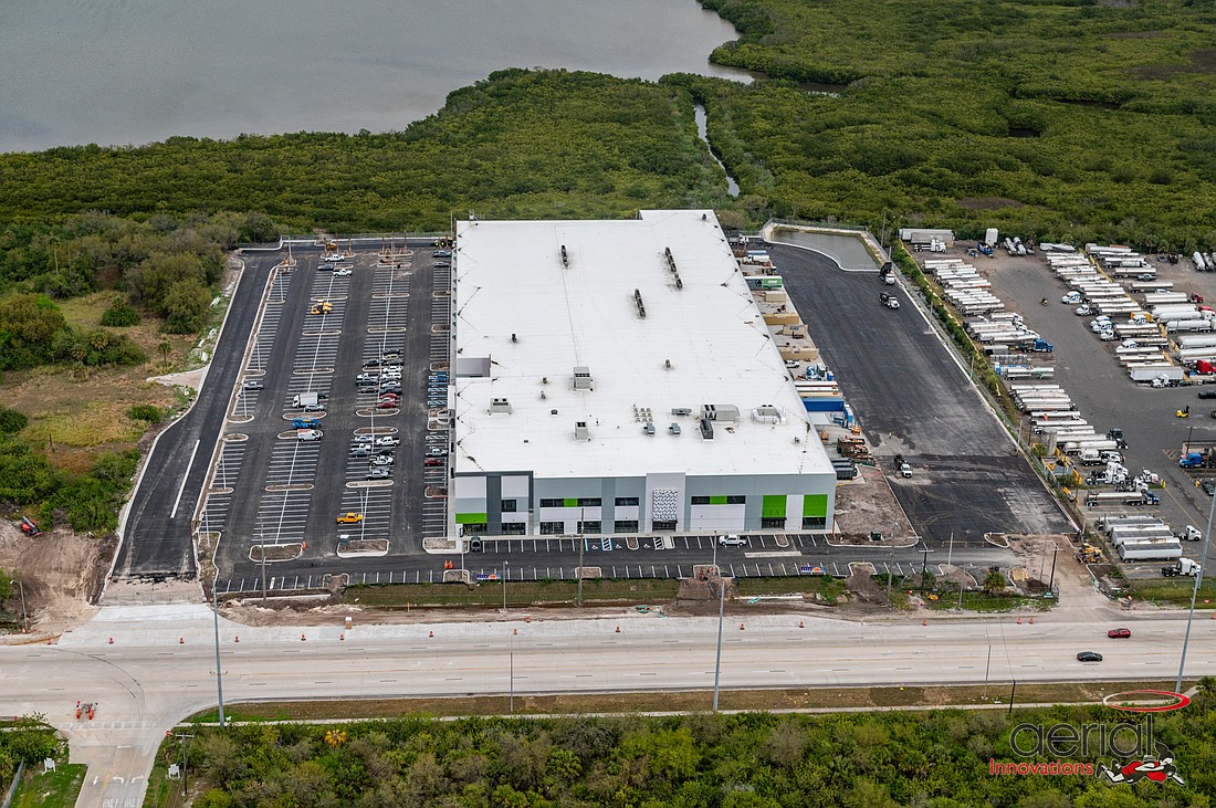 Construction has finished at Feeding Tampa Bay's new headquarters and distribution facility.