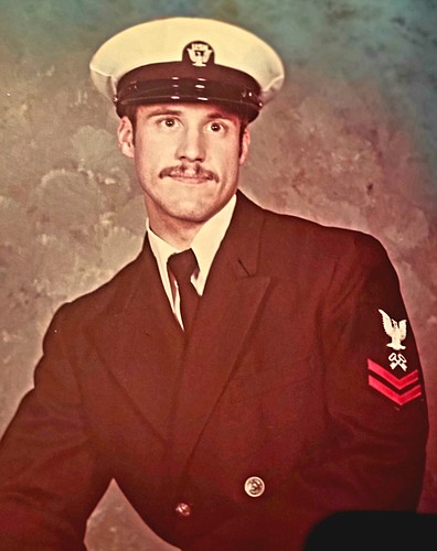 John Sisak enlisted in the U.S. Navy in 1973. Courtesy photo