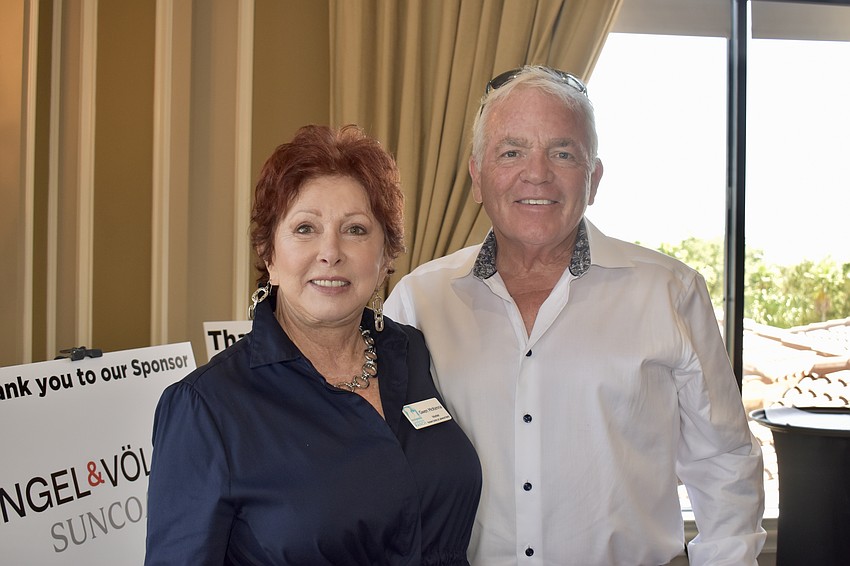 Gwen and Scott McKenna have three dogs and are major donors to the Humane Society at Lakewood Ranch.